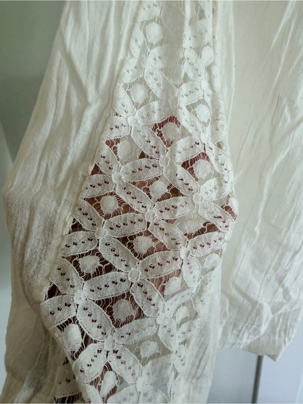 Free People Cream Lightweight Linen-Blend Set - Picture 3 of 4